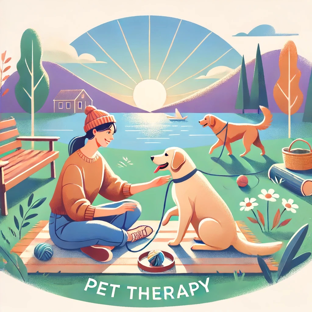 犬との癒しの時間を楽むペットセラピーの効果について